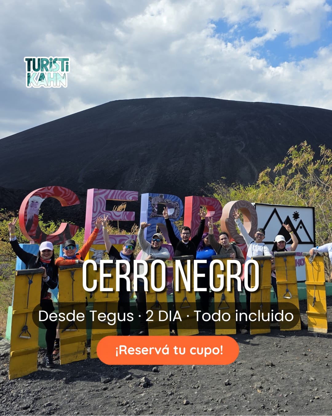 Excursiones de aventura - Tour Cerro Negro León Nicaragua